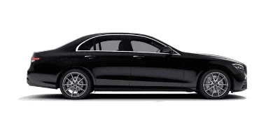 Czarny sedan przedstawiony jako opcja Business Sedan